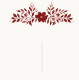 Floral divider
